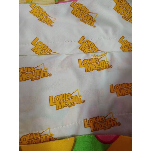 Mens Loudmouth Sock It To Me Golf Shorts size 36 - Picture 3 of 4